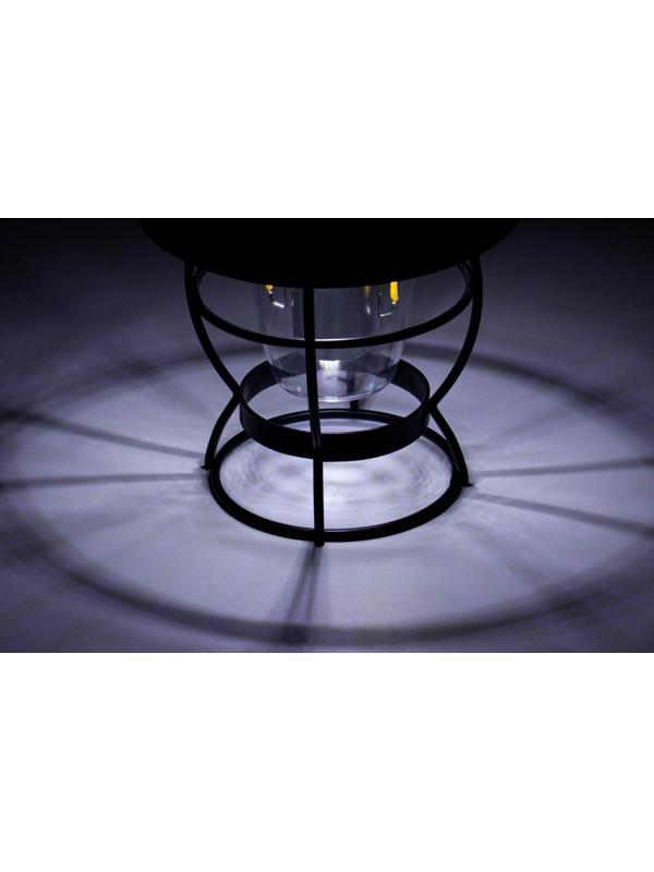 Фонарь кемпинговый аккумуляторный, 1200 мАч, SMD, USB, регулировка яркости, 15 х 12 см