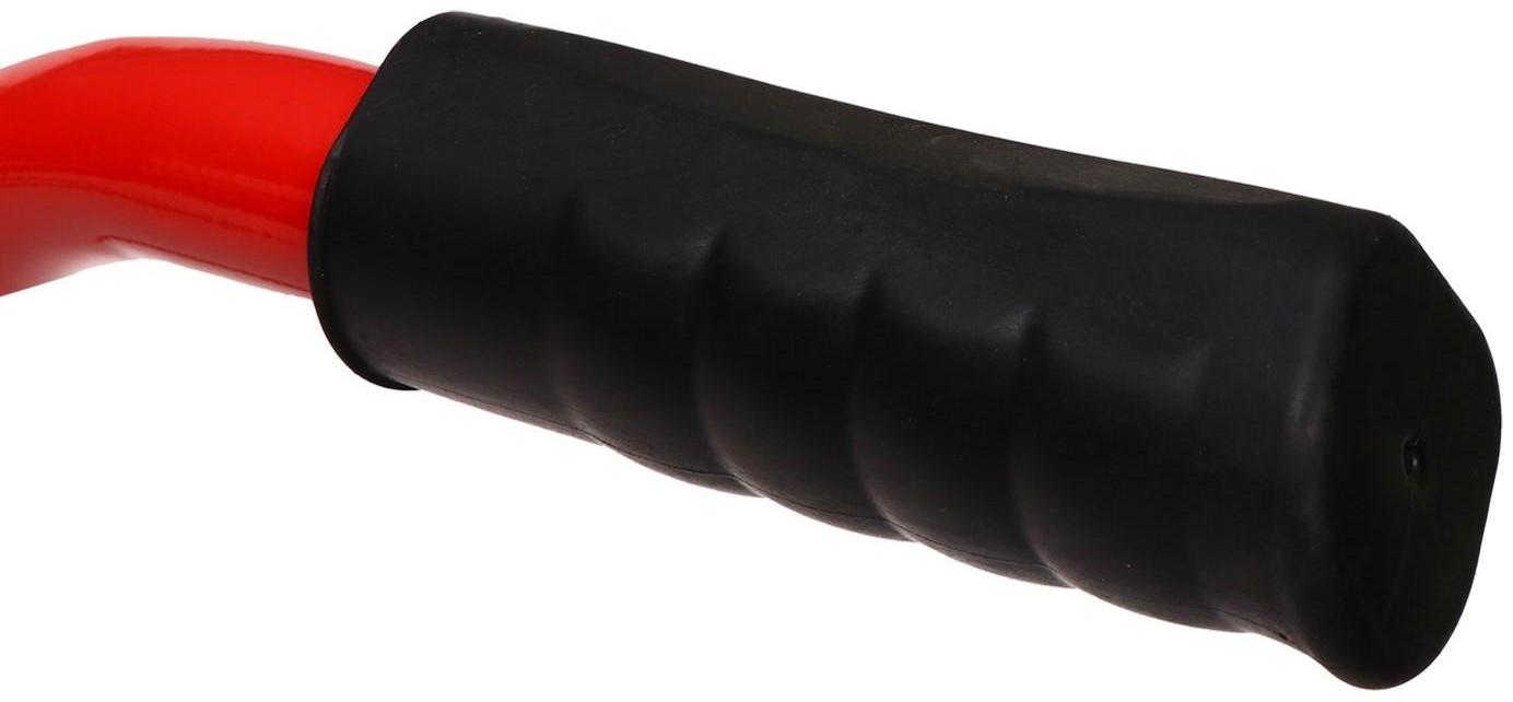 Тачка садовая, двухколёсная: груз/п 90 кг, объём 65 л., красные ручки