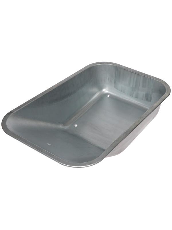 Тачка строительная, двухколёсная: груз/п 200 кг, объём 100 л, синие ручки