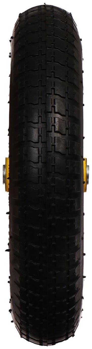 Колесо полиуретановое, d = 365 мм, ступица: диаметр 16 мм, длина 80 мм