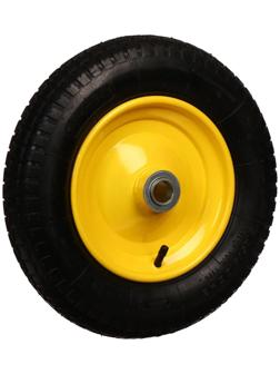 Колесо пневматическое, d = 365 мм, ступица: диаметр 25 мм, длина 80 мм