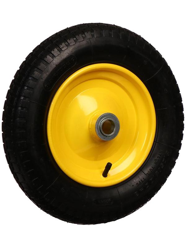 Колесо пневматическое, d = 365 мм, ступица: диаметр 25 мм, длина 80 мм