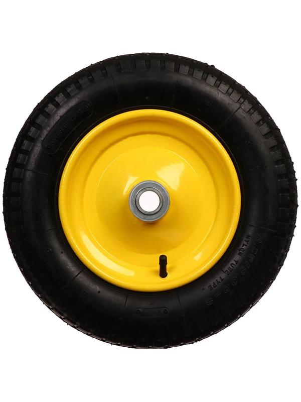 Колесо пневматическое, d = 365 мм, ступица: диаметр 25 мм, длина 80 мм