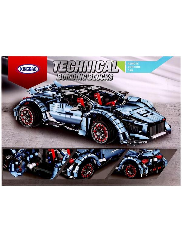 Конструктор радиоуправляемый «Спорткар», 914 деталей