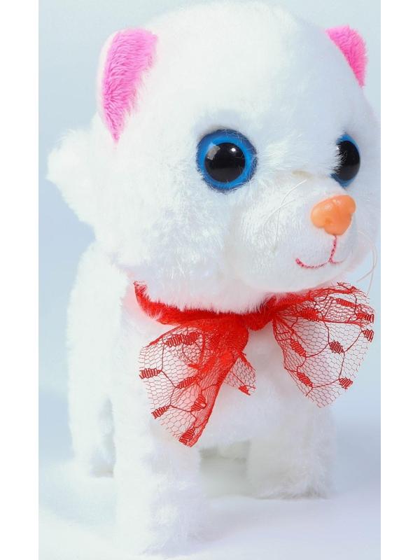 Интерактивная игрушка «Любимый питомец: Кошечка Мари», звук, ходит, Disney, цвет белый