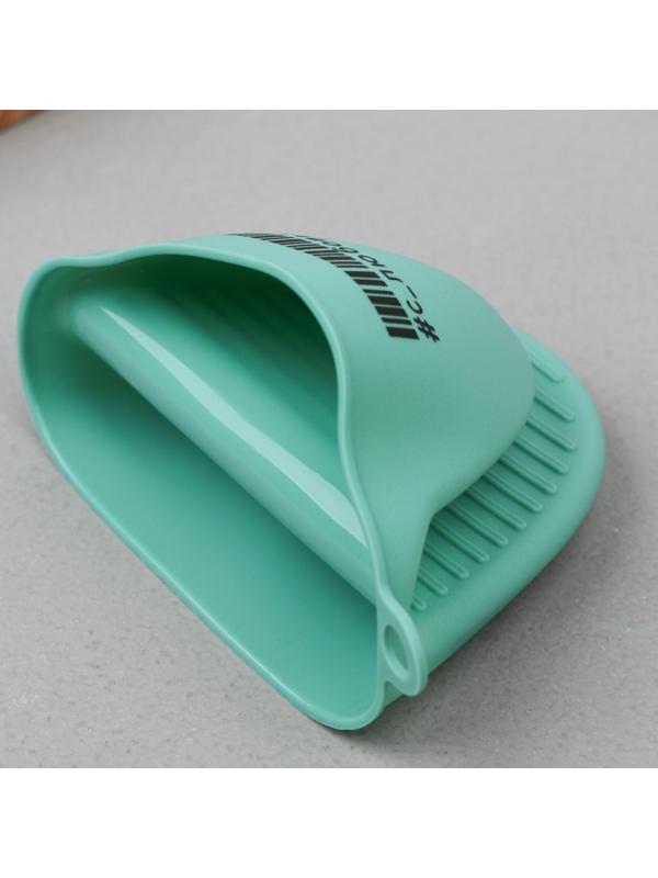 Прихватка для горячего «Авокадо», силикон, 11 х 8.3 см, цвет зеленый