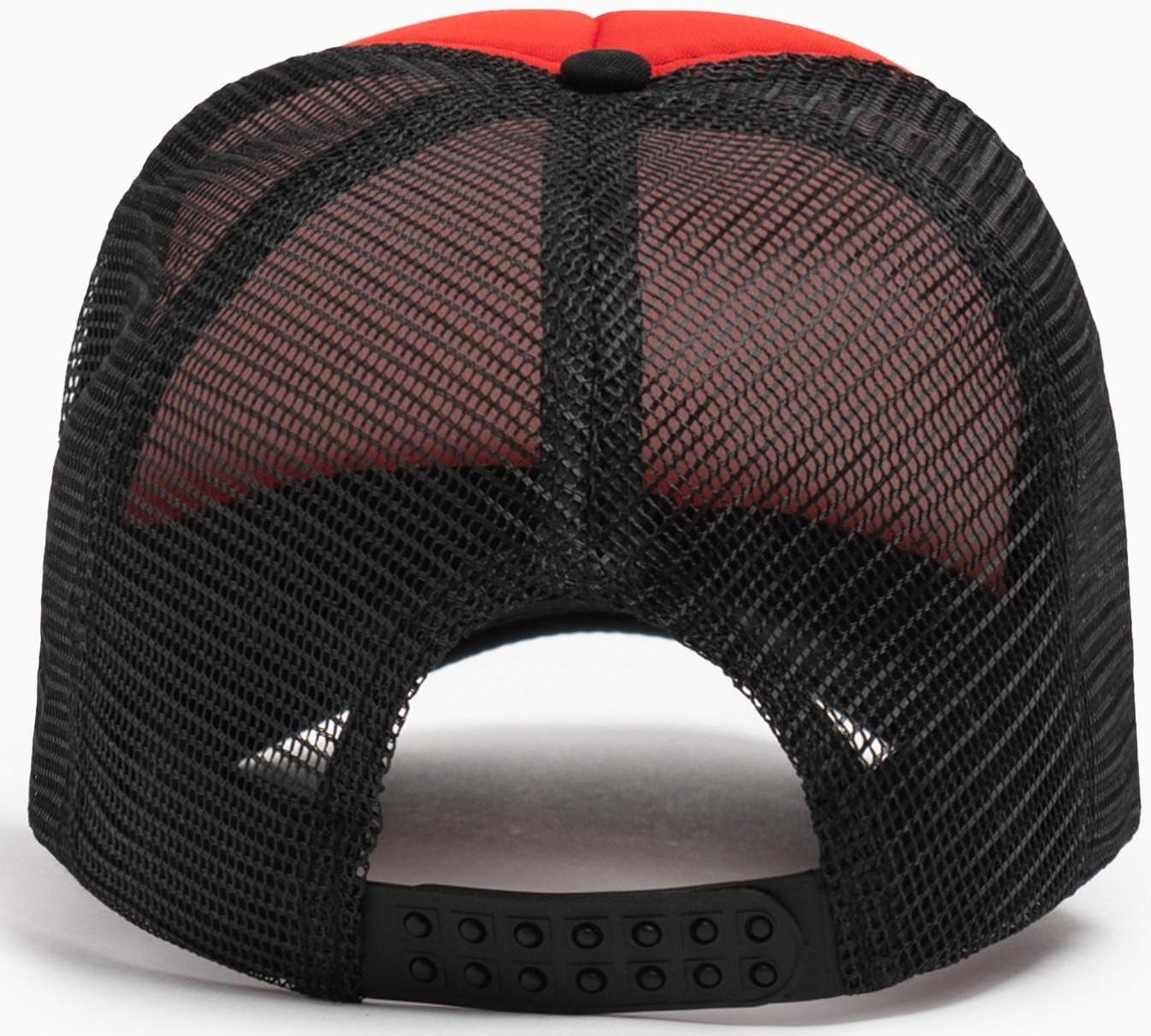 Бейсболка с сеткой MINAKU, цвет красный, размер 56-58