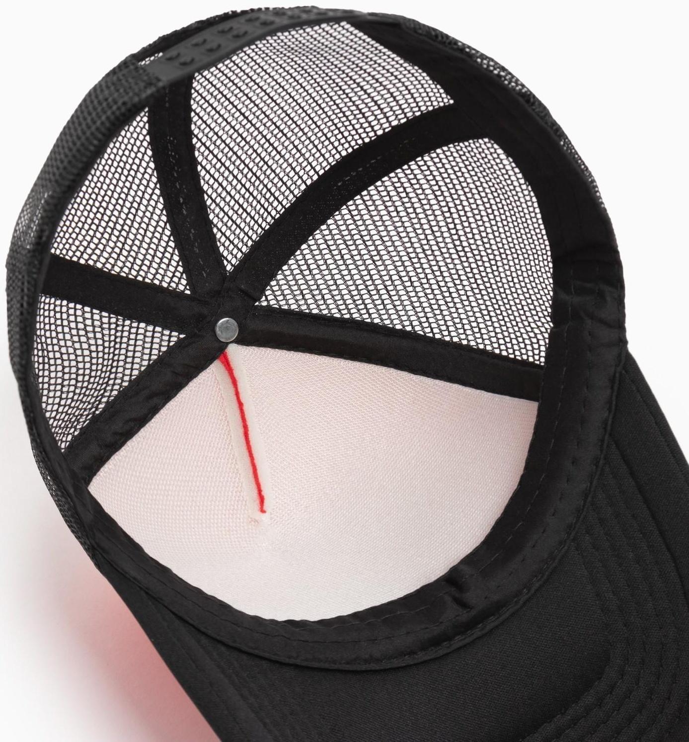 Бейсболка с сеткой MINAKU, цвет красный, размер 56-58