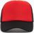 Бейсболка с сеткой MINAKU, цвет красный, размер 56-58