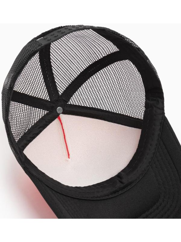 Бейсболка с сеткой MINAKU, цвет красный, размер 56-58