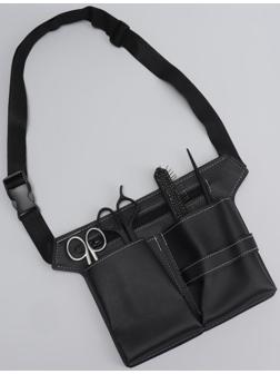 Сумка для мастера, 28 × 19,5 см, 2 кармана, 1 отдел, цвет чёрный