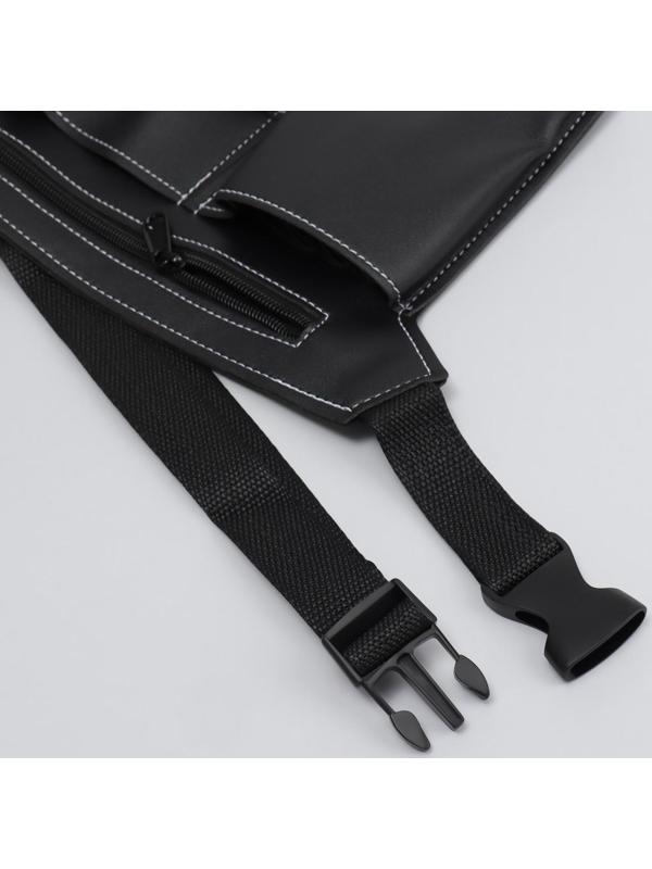 Сумка для мастера, 28 × 19,5 см, 2 кармана, 1 отдел, цвет чёрный