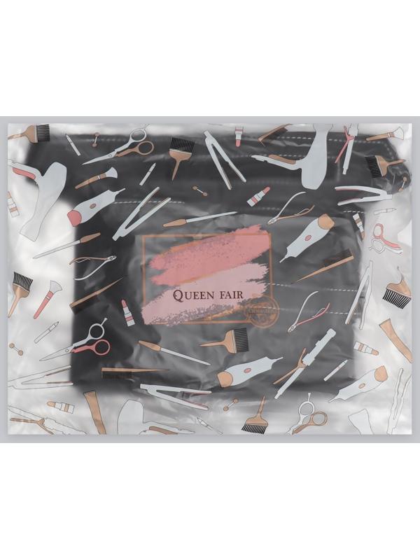 Сумка для мастера, 28 × 19,5 см, 2 кармана, 1 отдел, цвет чёрный