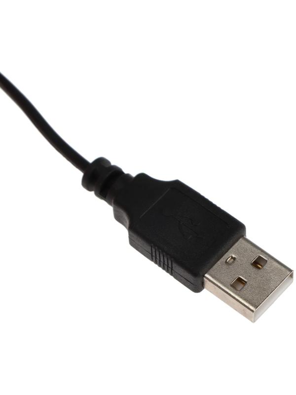 Компьютерные колонки 2.0 ExeGate Accord 200,  2х3Вт, USB, подсветка, черные