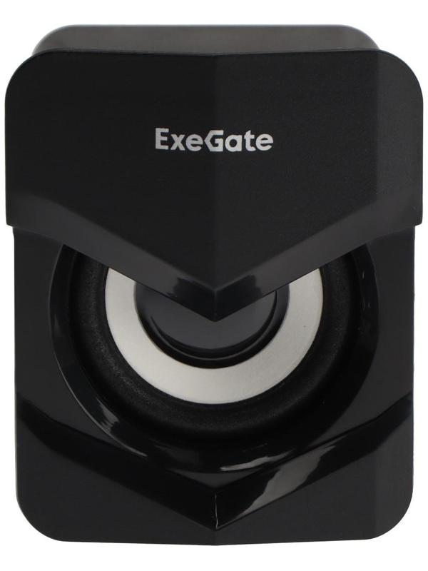 Компьютерные колонки 2.0 ExeGate Accord 200,  2х3Вт, USB, подсветка, черные