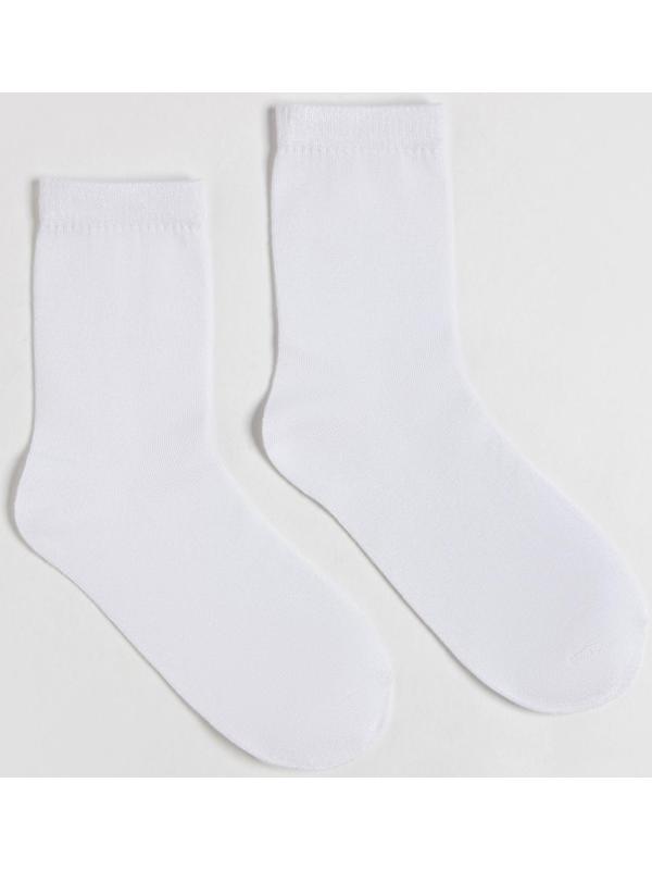 Набор носков MINAKU, 4 пары, цвет белый, р-р 41-43 (27 см)