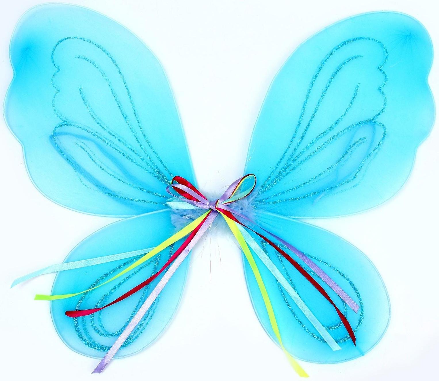 Карнавальный набор «Фея», 4 предмета: юбка, крылья, жезл, нимб