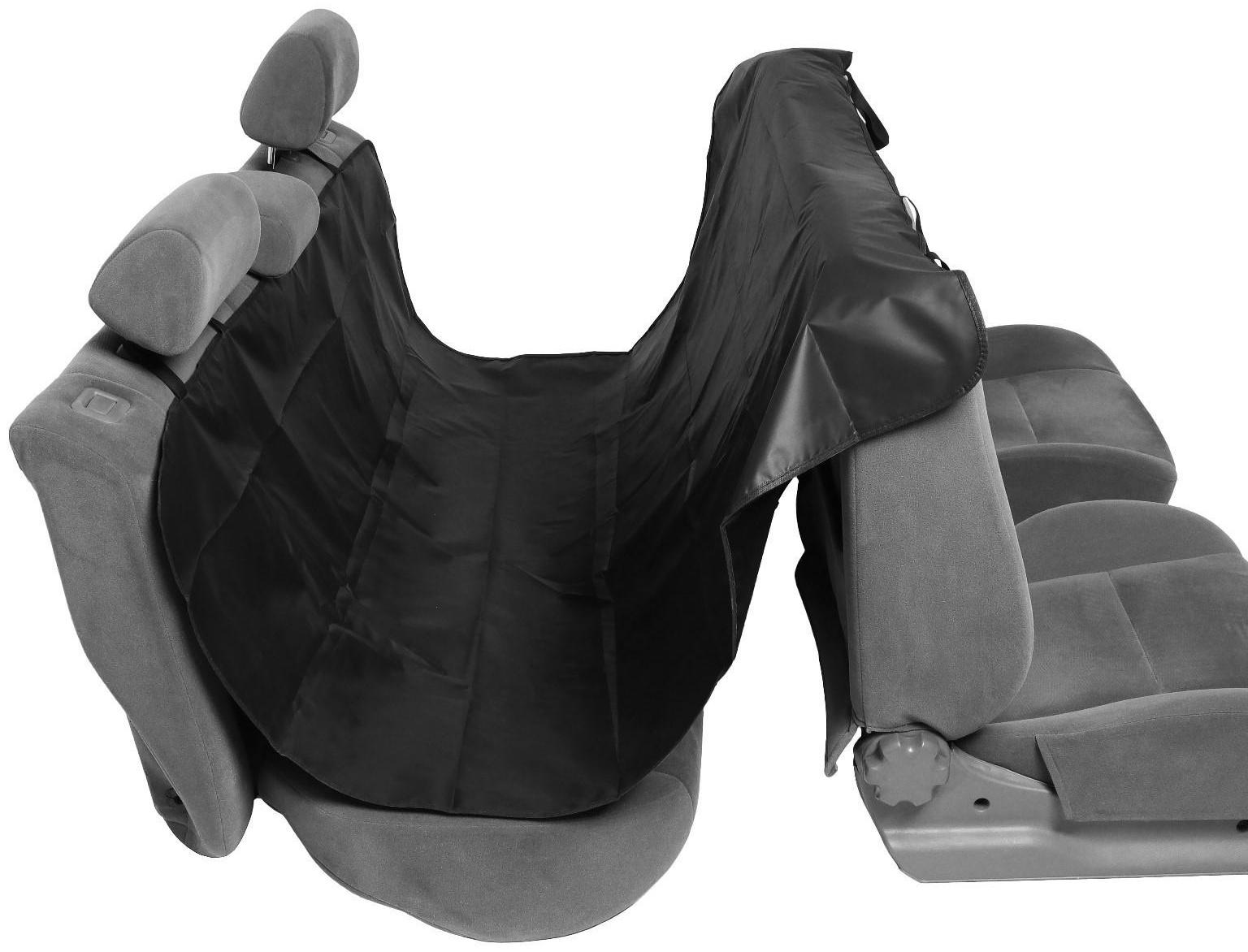 Накидка-гамак для перевозки животных, 130 х 150 см, оксфорд, черный