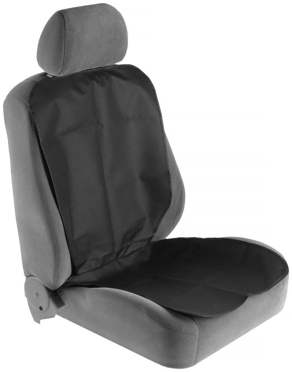 Защитная накидка под автокресло, 95 х 44 см, оксфорд, черный