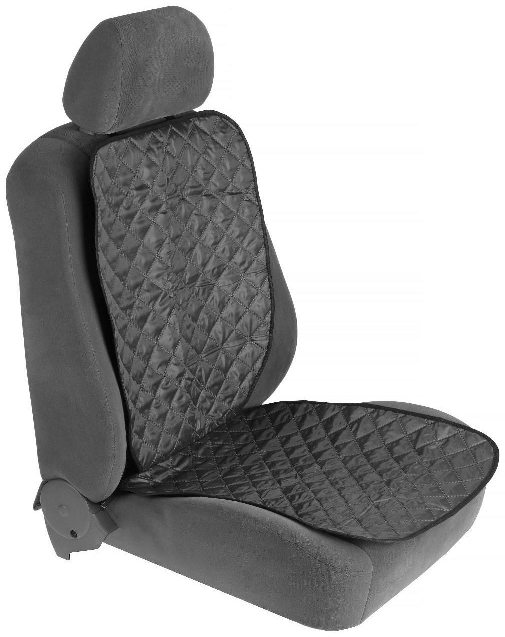 Защитная накидка под автокресло, 95 х 44 см, оксфорд стёганный, серый
