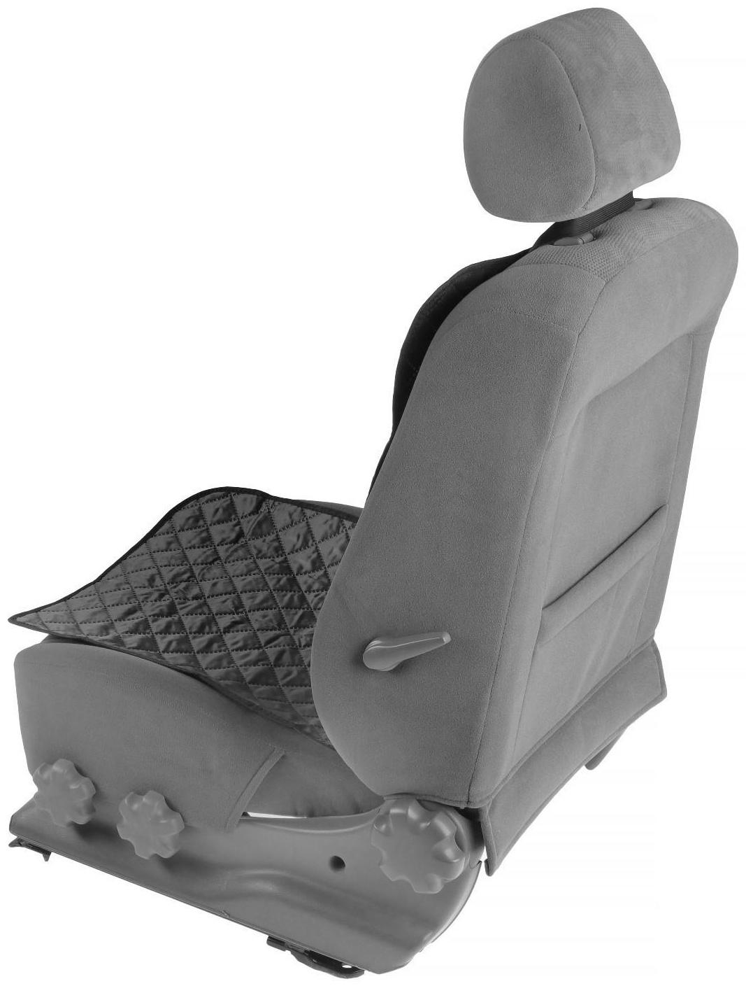 Защитная накидка под автокресло, 95 х 44 см, оксфорд стёганный, серый