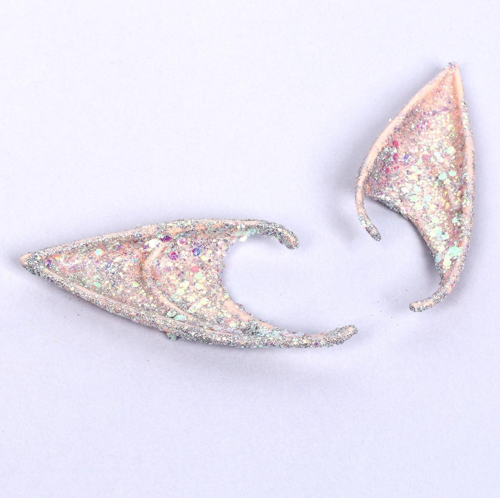 Карнавальные ушки Эльф, цвет серебро