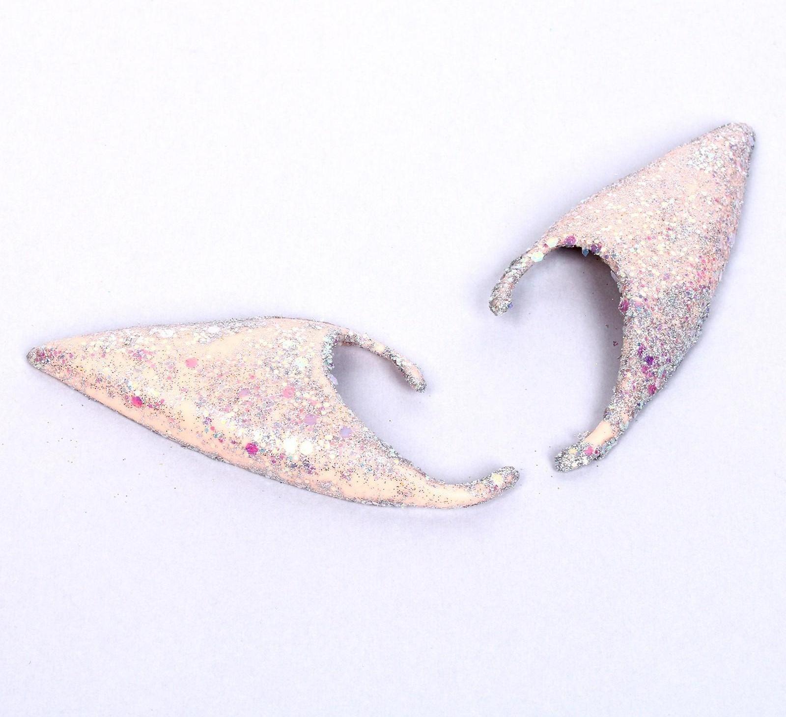 Карнавальные ушки Эльф, цвет серебро