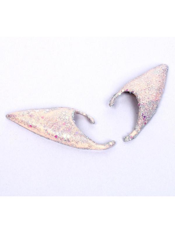 Карнавальные ушки Эльф, цвет серебро