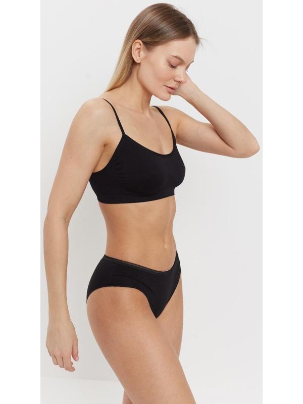 Топ женский, цвет чёрный (nero), размер 46-48 (М/L)