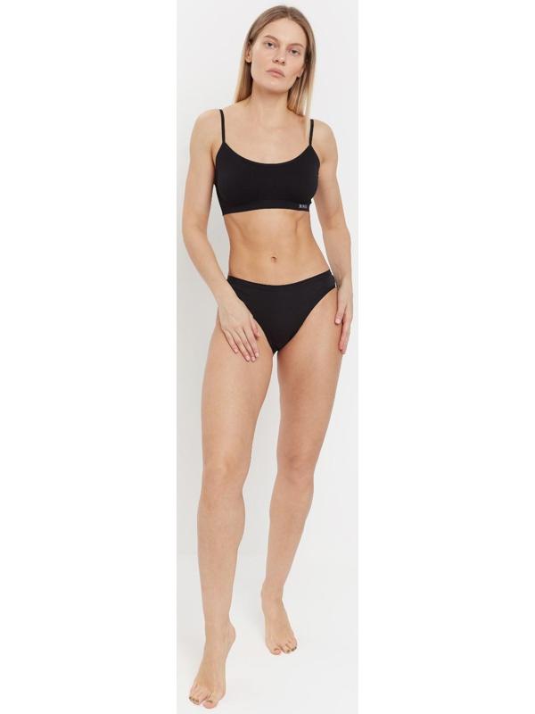 Топ женский, цвет чёрный (nero), размер 46-48 (М/L)