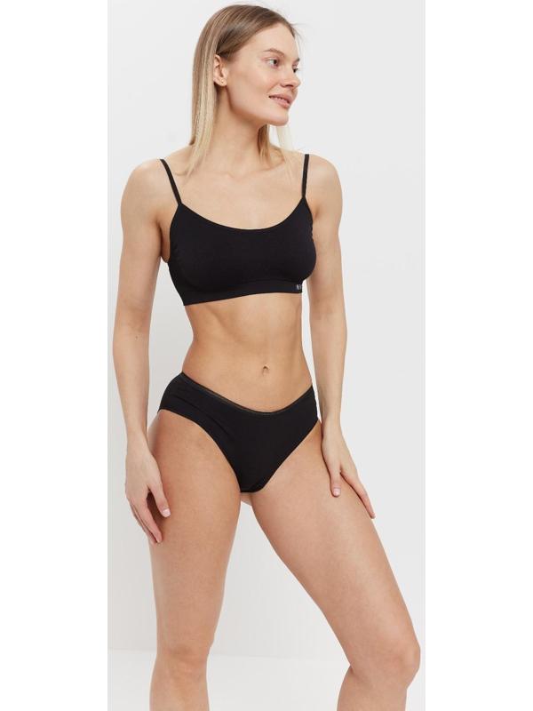 Топ женский, цвет чёрный (nero), размер 46-48 (М/L)