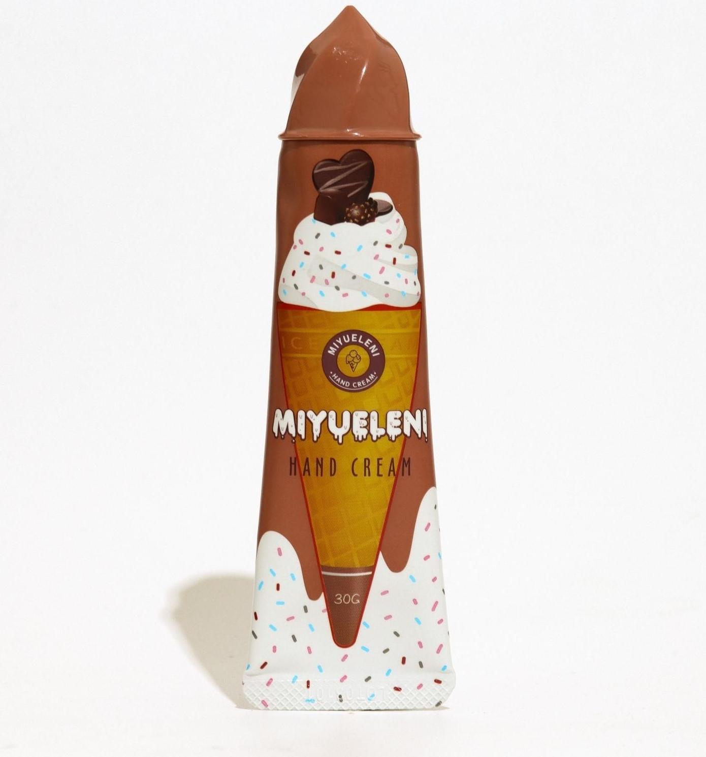 Крем для рук «Шоколад с мороженым» увлажняющий, 30 мл