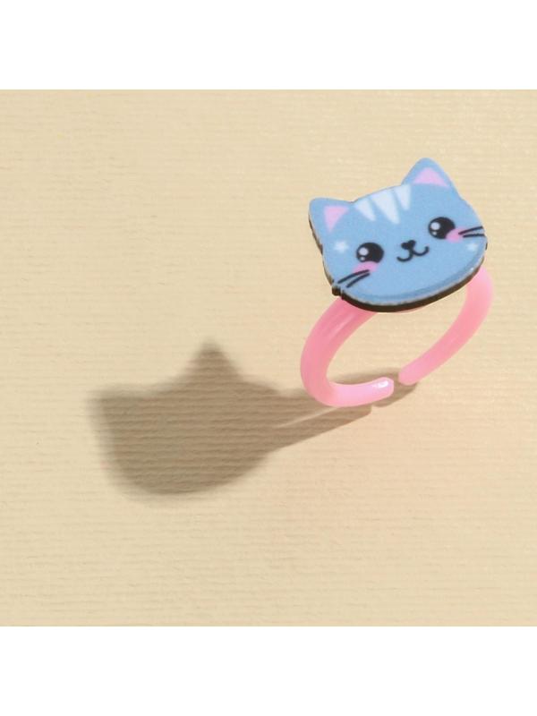 Кольцо детское «Котик» 2 х 1,8 х 1,5 см