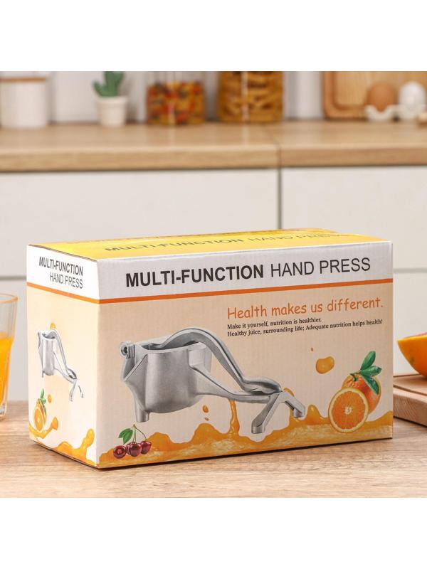 Соковыжималка ручная «Свежесть», алюминий