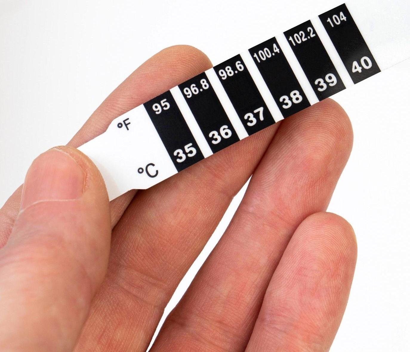 Термометр налобный 35°- 40°