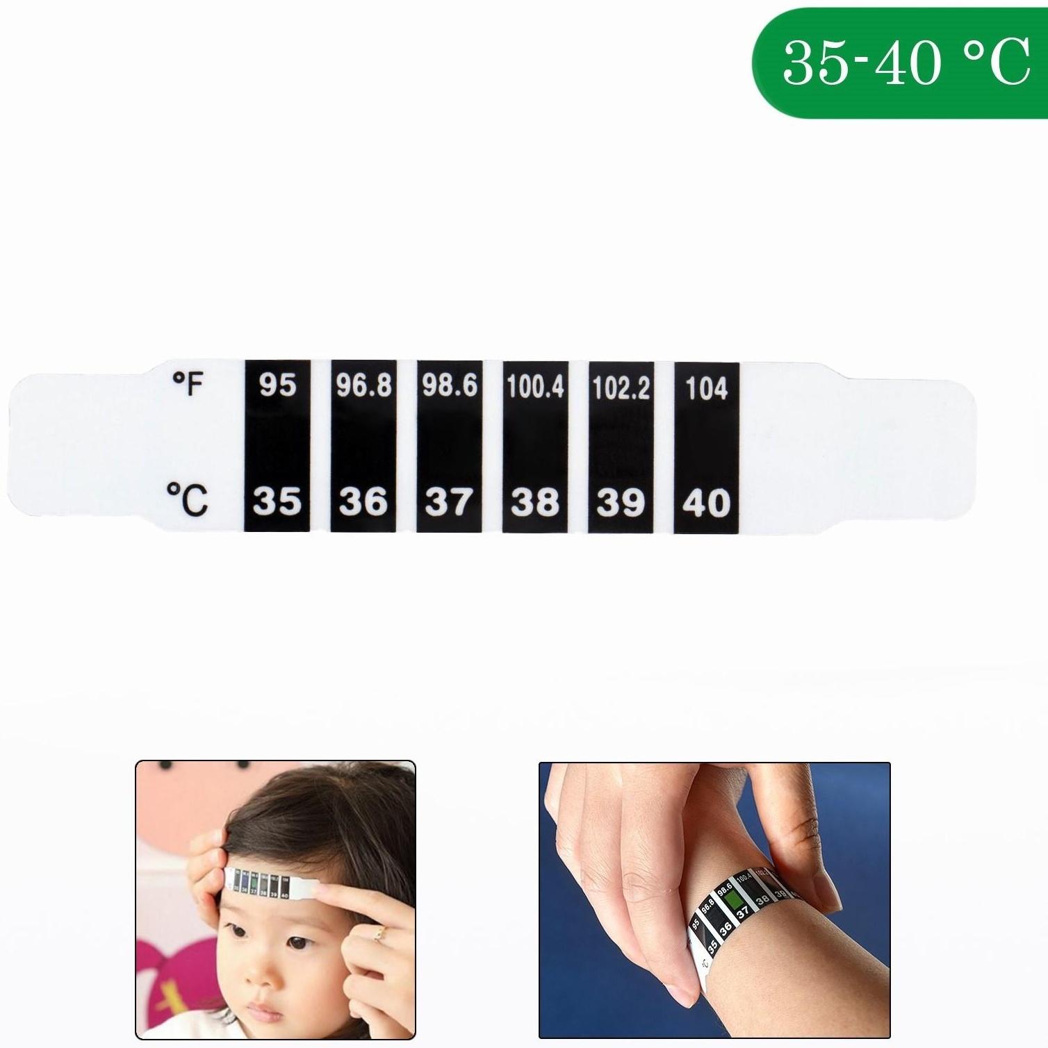 Термометр налобный 35°- 40°