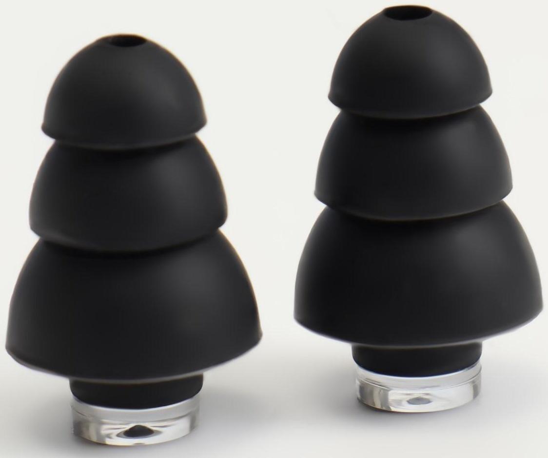 Набор беруш в силиконовом футляре, с брелоком, 3 пары, цвет МИКС