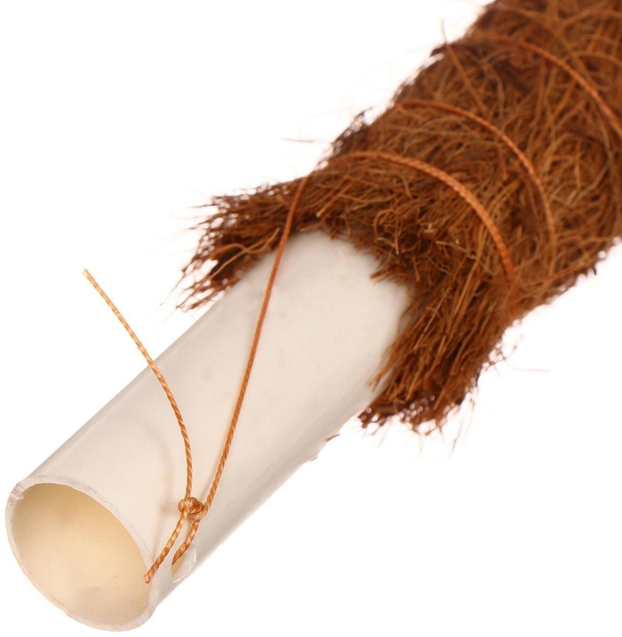 Колышек для подвязки растений, h = 60 см, d = 2,5 см, кокос, Greengo