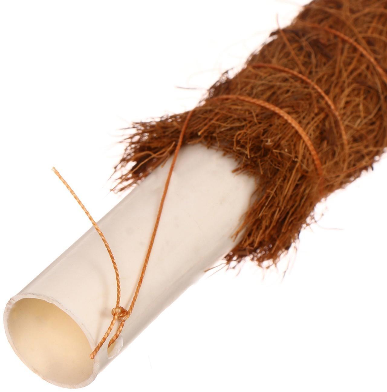 Колышек для подвязки растений, h = 80 см, d = 2,5 см, кокос, Greengo