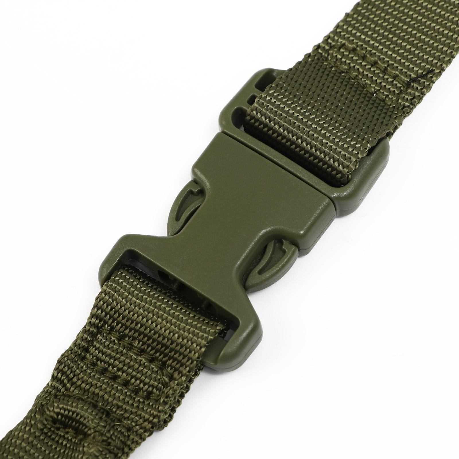 Ремень тактический с карабином, 75-110см, хаки