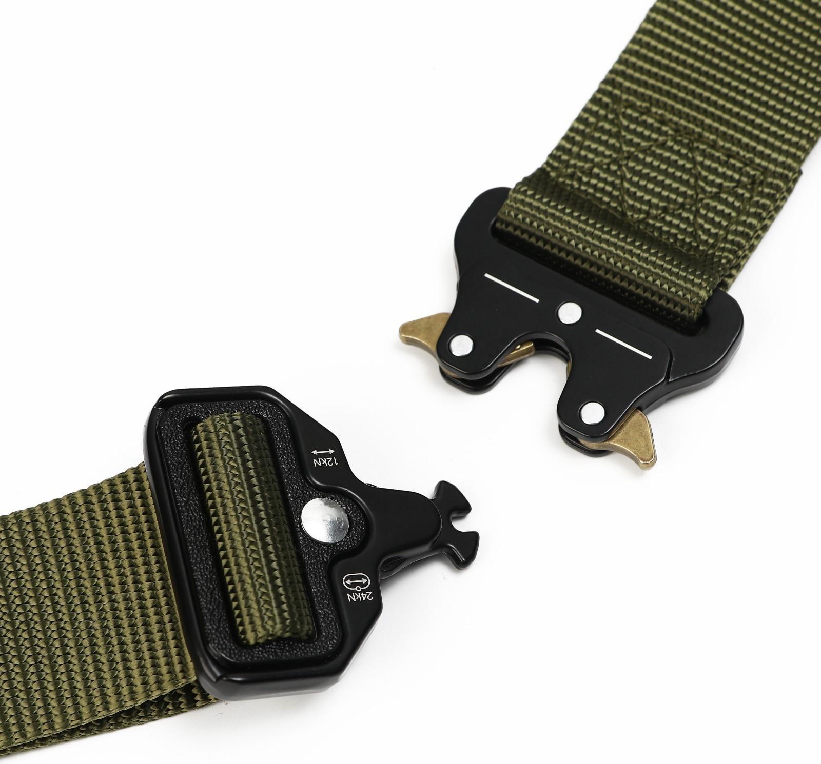 Ремень тактический с подвесами, 125 см, ширина 8,2 см, хаки