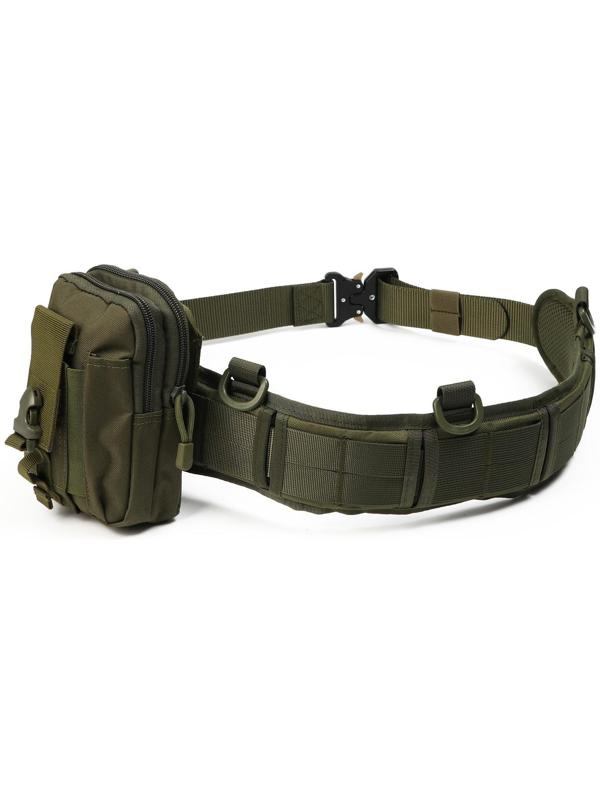 Ремень тактический с подвесами, 125 см, ширина 8,2 см, хаки