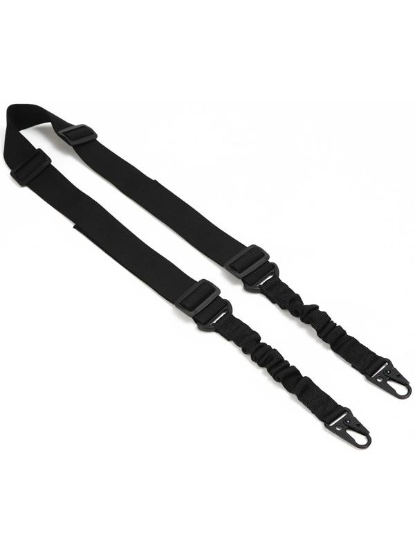 Ремень тактический с 2 карабинами, 135см, черный