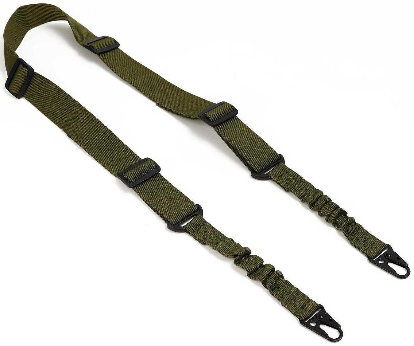 Ремень тактический с 2 карабинами, 135см, хаки