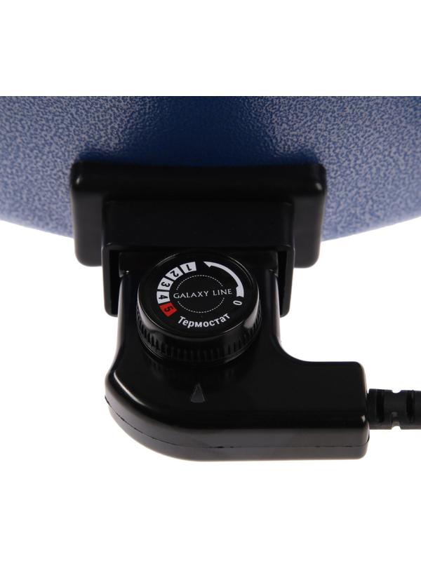 Сковорода электрическая Galaxy GL 2664, 1700 Вт, d=42 см, глубина 7 см, синяя