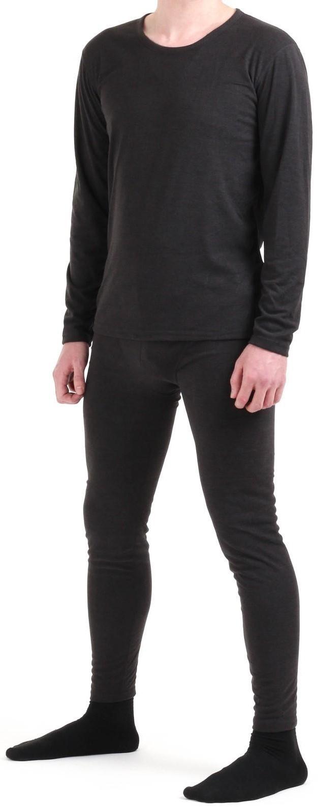 Термобелье мужское, размер XS, 42-44, цвет темно-серый