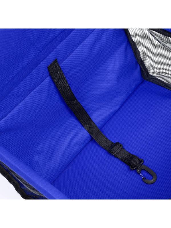 Автокресло для животных 40*30*25 см, синее