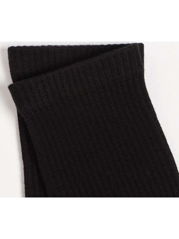 Носки, цвет чёрный, размер 23-25 (37-40)