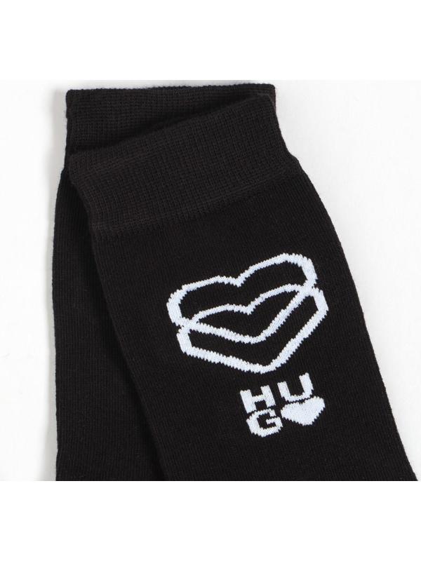 Носки, цвет чёрный, размер 23-25 (37-40)