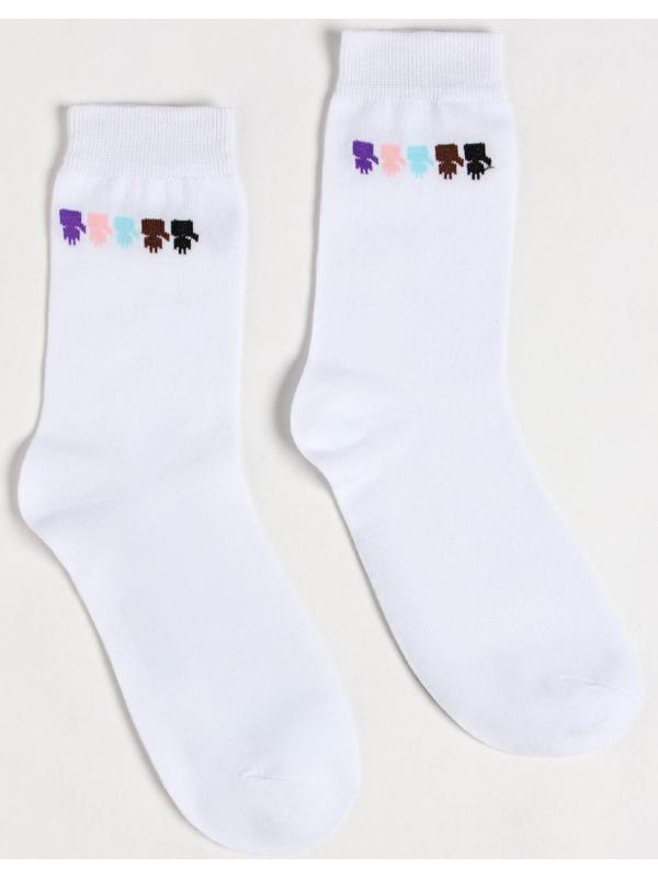 Носки, цвет белый, размер 23-25 (37-40)